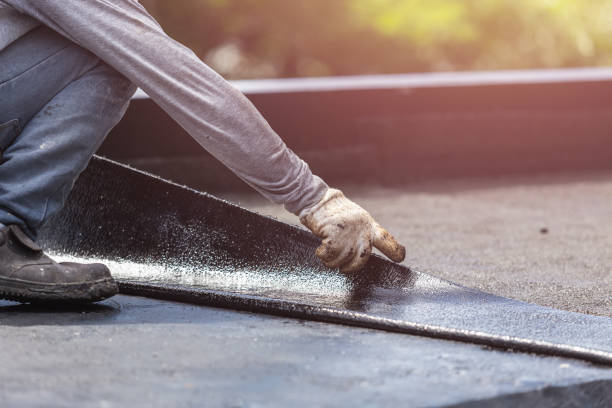 Professional Emergency Waterproofing technician working in Maysville, MO